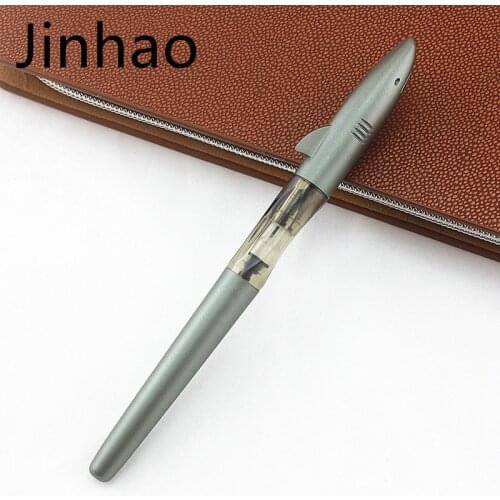 Shark Fountain Pen 0.5mm Iraurita metal tip for writing calligraphy Stationery Office School supplies caneta tinteiro