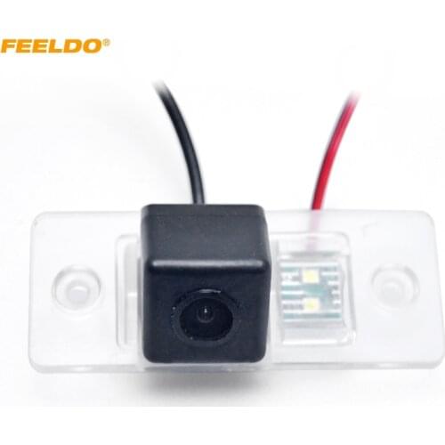 FEELDO Car Backup Rear View Camera For Volkswagen Touareg/Passat B5/Tiguan/Polo Sedan/Santana/Golf 5/Skoda Fabia/Porsche Cayenne
