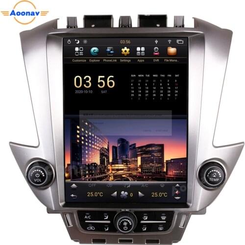 Tesla Screen Car Radio For GMC Yukon Chevrolet Tahoe Suburban 2014+ Android Radio PX6 Multimedia Player Auto Stereo Head Unit