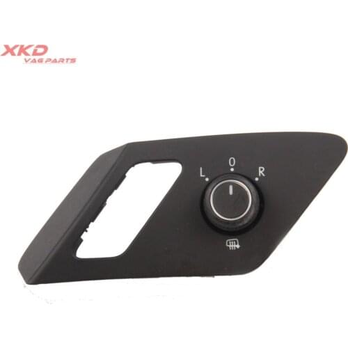 LHD Side Mirror Control Switch W/ Heated For V-W GOLF/R32/G-TI/RABBIT E-Golf 5G0959565AC 5G0 959 565 AC 5G0959565NWHI