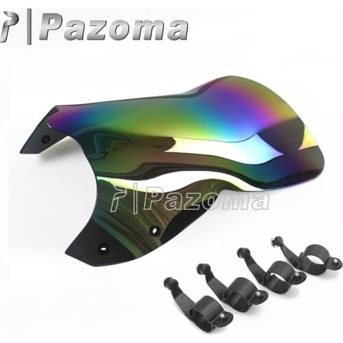 Motorcycle Black Windshield Thermoplastic Windscreen For Suzuki Boulevard M109R Boss Limited Edition Windscreen Cruisers 06-16