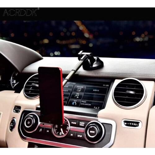 Magnetic Car Phone Holder Mount Telescopic Suction Cup Cell Phones Stand Bracket FC