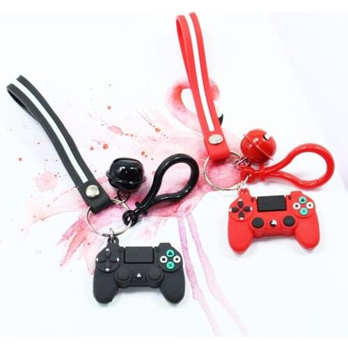 Fashion Keychain Wallet Backpack Pendant Video Game Handle Multi Purpose Plastic/Metal Keyring Accessories Key Holder 1Pcs