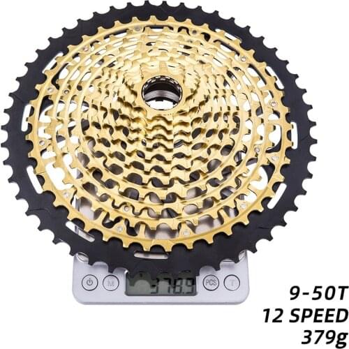 MTB Ultimate 12 Speed 9-50T ULT XD Cassette Ultralight Mountain Bike 12s XD Hub Full steel Flywheel 12v Durable Sprocket 379g