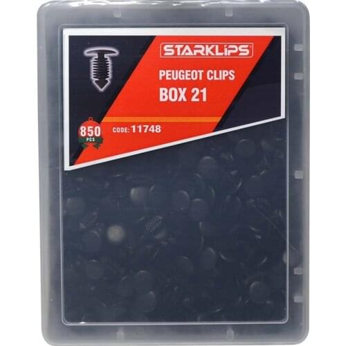 Clip Set 850 Piece 8964 57 for Peugeot Box 21 + Car fastener-Push Pin-Trim Rivet