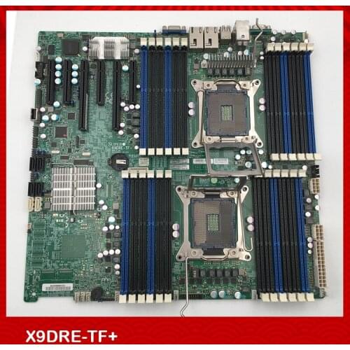 Original Workstation Motherboard For Supermicro X9DRE-TF+ X79 6 Card Slots 100% Testing Before Shipment