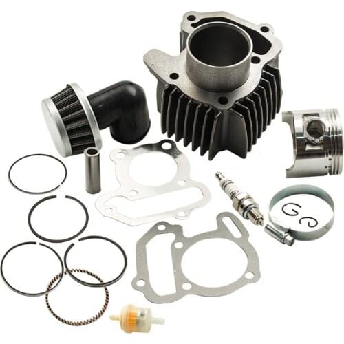 Cylinder Piston Gasket Top End Kit For Yamaha BADGER Raptor MOTO-4 GRIZZLY 80