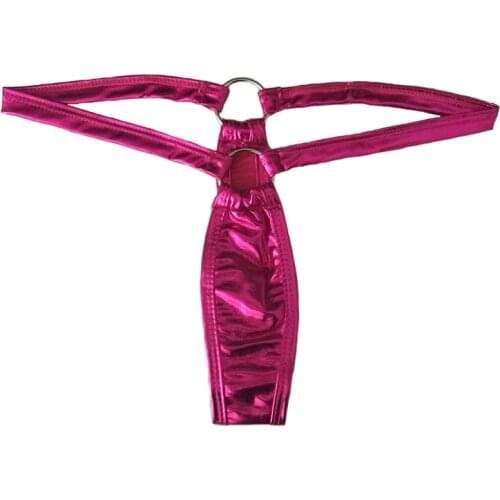 Women Sexy Panties Hipster Thong Temptation G String Woman Underwear Faux Leather Lingerie Fetish Tanga Fantasia Dessous
