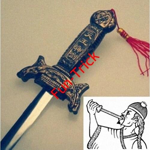Super Swallowing Sword -- Magic Trick , Stage Magic