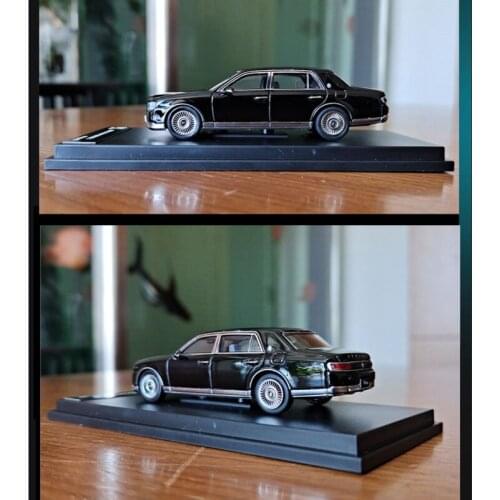 1 / 64 Toyota century Toyota Crown police car limited edition simulation alloy model collection decoration gift