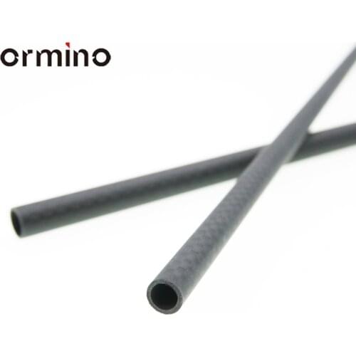 Ormino 6mm X 4mm X 500mm 3K Carbon Fiber Tube for Drone diy Quadcopter Frame arm Landing Gear Rc Drone kit diy 6X4X500mm tube
