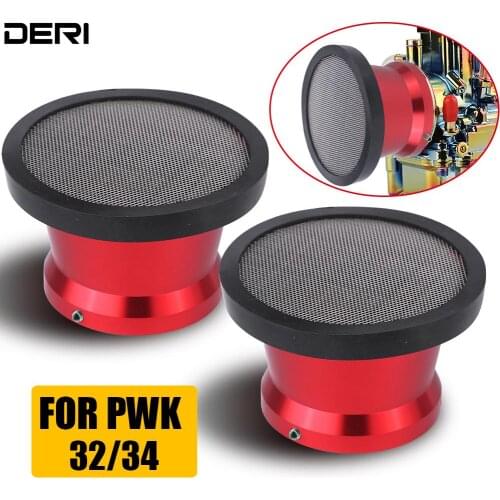 Carburetor Air Filter Mushroom Head With Mesh Cleaner Intake Pipe Modified Scooter Universal Motorcycle For PWK 2T/4T 32mm 34mm
