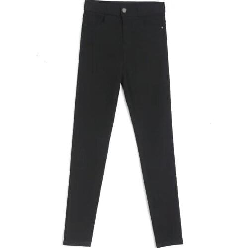 High Waist Elastic Waist Ankle-length Pencil Pants Legging Trousers Women Plus Size Pantalones Mujer Autumn Pants For Women 0830