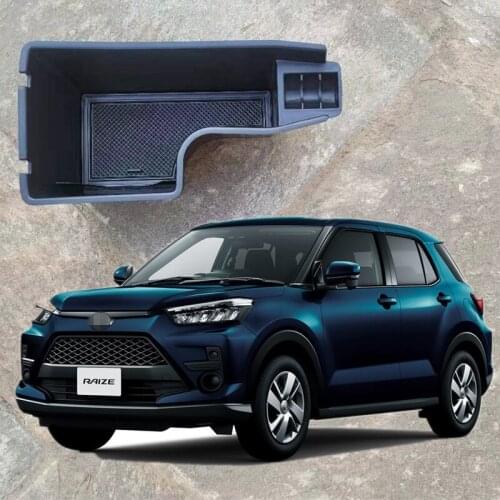1pc Car Armrest Storage Box Center Console Glove Tray Holder For Toyota RAIZE 2019 2020 2021 ABS Plastic Armrest Storage Boxes