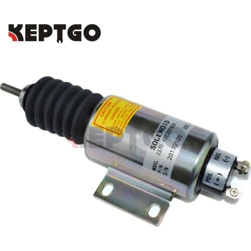 2370-12E2U1B2A SA-3193-12 2003 12V Shut Off Stop Solenoid Valve For Woodward 3 Terminals