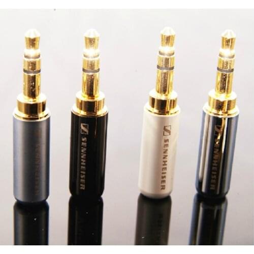 5pcs Wlx 3.5mm Gold-plated Plug Headphone Plug