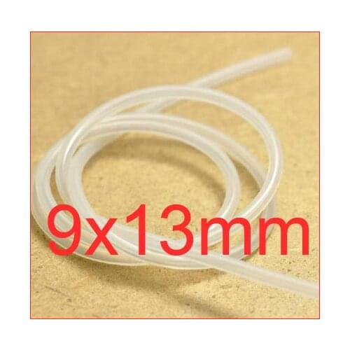9mm ID 13mm OD 9X13 Transparent Silicone Rubber Tube Hose ( food grade ) medical flexible pipe,9mm*13mm capillary connect tube
