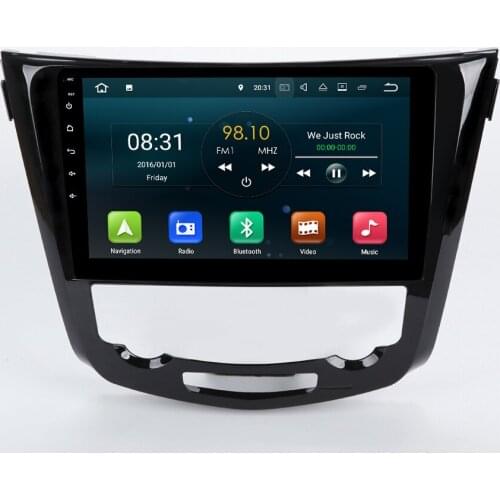 10.1 inch 2G Android 7.1 Car DVD GPS Navigation Stereo Media Player Audio Video Player Auto Radio for Nissan X-Trail 2014 2015