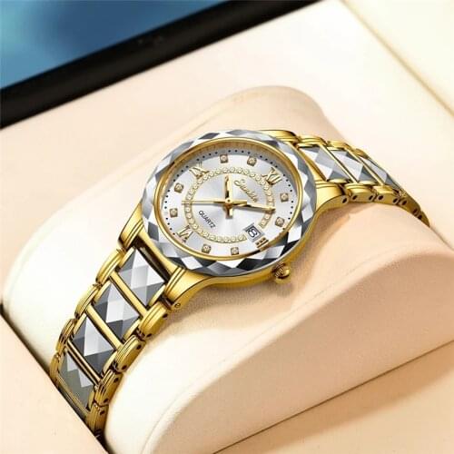 2021 LIGE Watch SUNKTA Women Watches Ladies Creative Steel Womens Bracelet Watches Female Waterproof Clock Relogio Feminino+Box