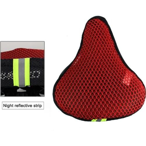 Bicycle Saddle Covers Sun Protection 3D Soft Bike Seat Cover Silicone Seat Cushion Cycling Saddle Bike Accessories Dropshipping