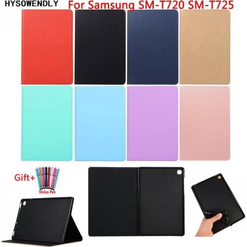 For Samsung Galaxy Tab S5E 10.5 2019 SM-T720 SM-T725 Flip PU Leather Smart Cover Stand Funda For Galaxy Tab S5E 10.5'' Inch 2019