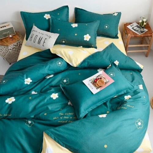 Home Textile Fashion Bedding Set Luxury Plant Flower Family Set Sheet Duvet Cover Pillowcase Full King Single Queen,bed Set 2020