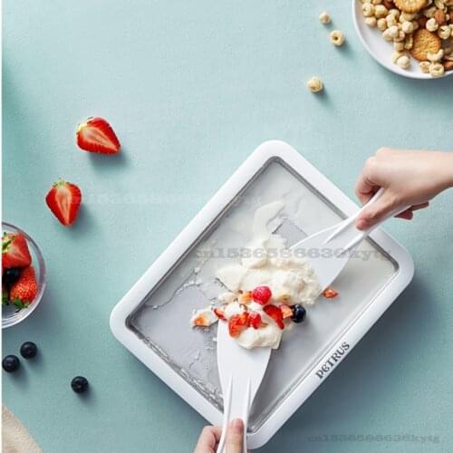 Home small yogurt machine net red DIY fruit Mini childrens ice cream machine plug-in free