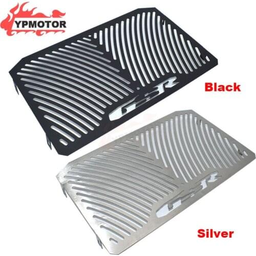 GSR 400/600 06-12 Black/Silver Street Bike Radiator Guard Cover Protector Protection Net For SUZUKI GSR400 GSR600 2006-2012