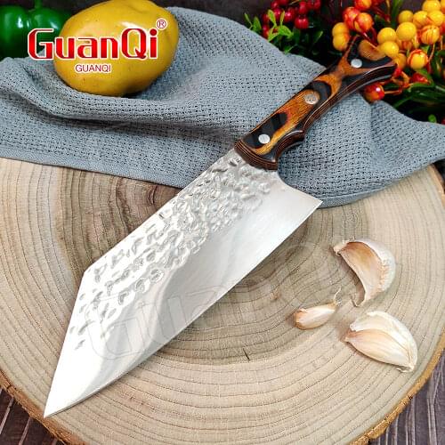 Stainless Steel Kitchen Knives Razor Sharp Slicing Knife Chef Cleaver Knife Forged Knife Multifunction Kitchen Chopping Knifes
