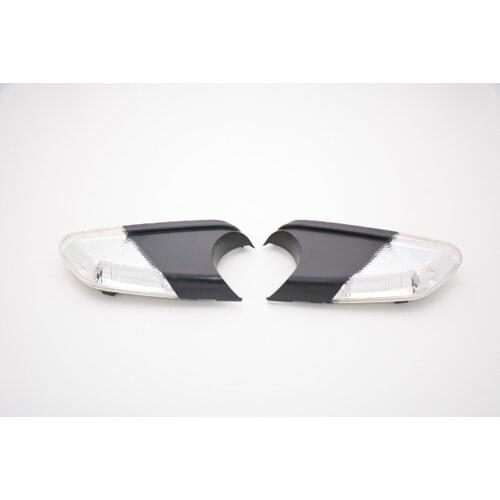 2 Pcs/Pair RH and LH Door Rearview Mirror Lamps Turn Signals Lights for Skoda Octavia 2009-2012