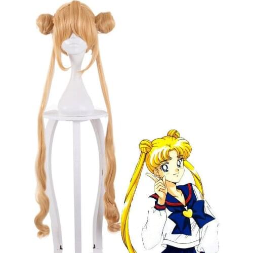 Moon Hare Water Ice Moon Bunny Blonde Cosplay Anime Wig