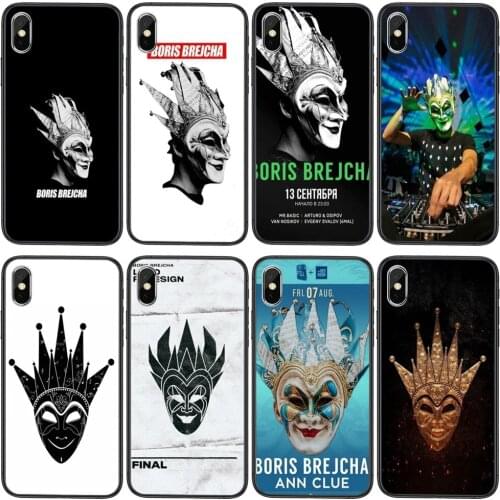 For Mate 40 30 20X 10 lite plus pro Nova 8 Pro 7 6 se TPU Soft Phone Cover Case Dj Boris Brejcha Store
