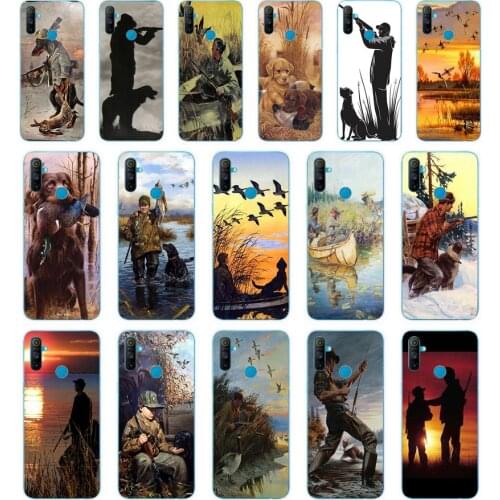 117FG Duck Hunting Cool Logos Classic gift Soft Silicone Tpu Cover phone Case for OPPO A5S A7 AX7 A5 A9 2020 Reslme C3