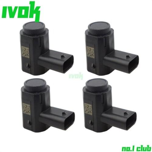 Set (4) Parking Distance Control Sensors PDC For Nissan Qashqai +2 1.5L 2.0L 2007-2015 28438-JE20A 28438JE20A