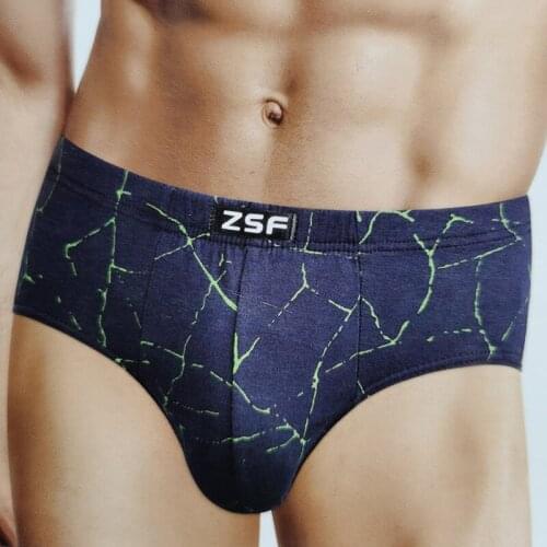 100%Cotton Men Briefs Underwear Mens Sexy Breathable Brief Underpants Comfortable Mens Briefs Shorts Male Exquisit Panties