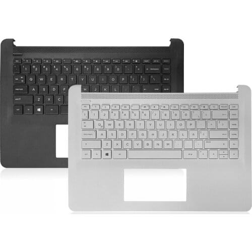 95% New Original Laptop Case For HP 14-BP 14-BP660NA Palmrest Upper Top Case with Keyboard English/Latin/Nauru