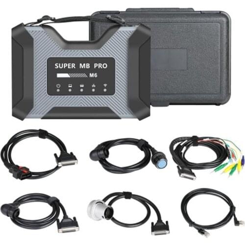 New M6 MB Pro Star Diagnosis Tool Wifi Full Configuration Work for Cars and Trucks Replace C4 Plus DoIP Code Scanner