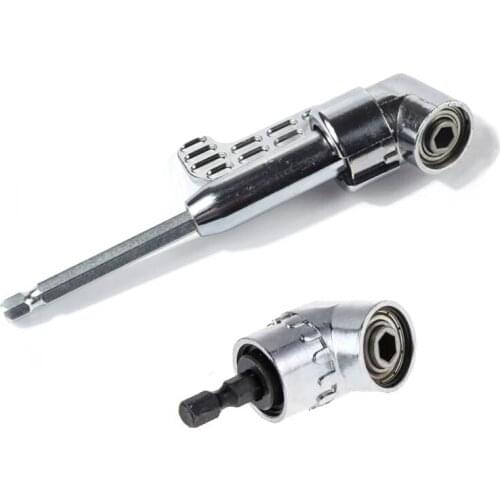 New adjustable 105 degree right angle screwdriver screwdriver hand tool set 1/4 hexagon handle for electric drill screwdriver