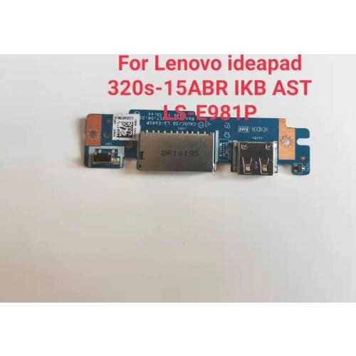 Original Power Switch Button Board For Lenovo Lenovo 320S-15AST USB BOARD 320S-15AST USB POWER BOTTON LS-E981P