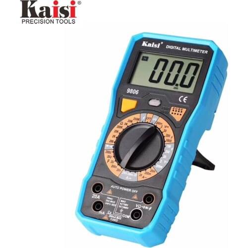Kaisi 9806 Professional LCD Digital Multimeter Electrical Handheld Digital Multimeter Tester Multimetro Ammeter Multitester