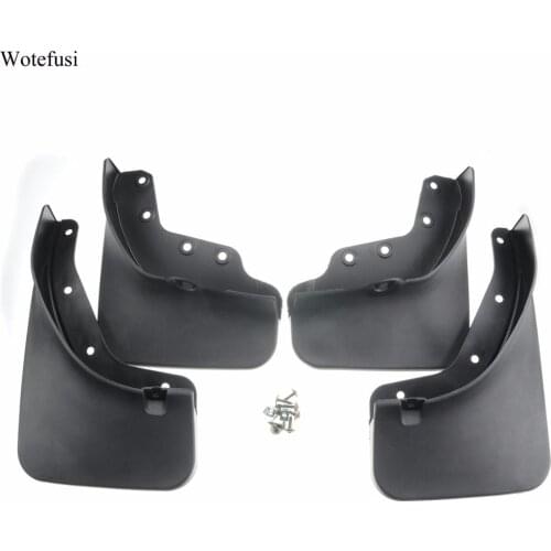Wotefusi Front Rear Mud Flaps Splash Guard Fender Set For 2016 2017 2018 Lincoln MKX [QPA419]