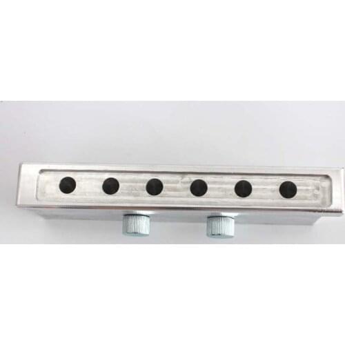 1PCS 6-hole lipstick aluminum mold DLY lipstick mold homemade handmade lipstick tool 12.1mm and 9mm size