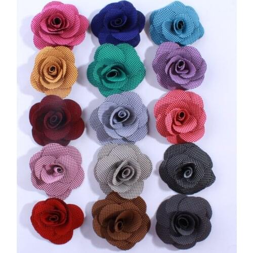 10PCS 5.5CM Fashion Rose Fake Flowers For Wedding Decoration Artificial Flowers For Home Party Decoration