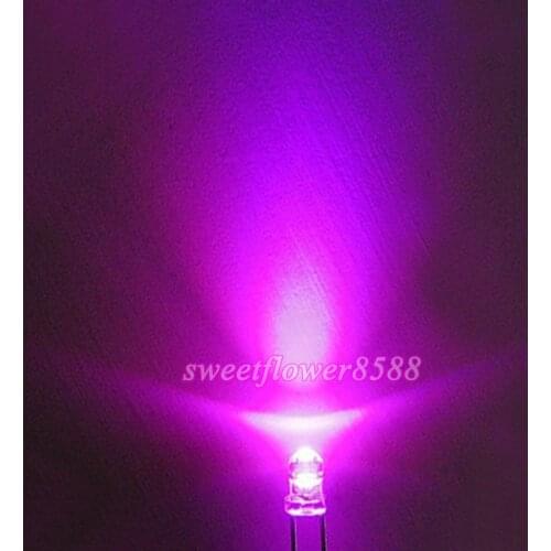5000x 3mm Round PINK Superbright LED Light Lamp Bulb pink 3mm new Free Shipping