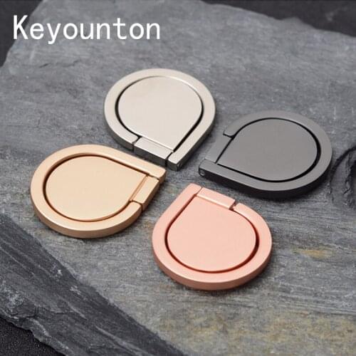 Finger Ring Holder Metal Mount Stand Bracket for iPhone Samsung IPAD Case Stand Holder 360 Degree Stand Rings Holders