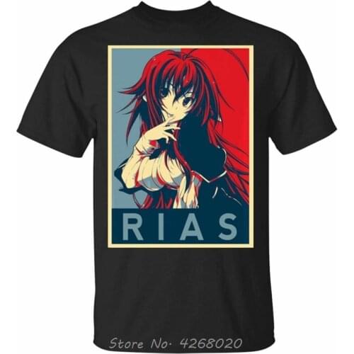 High School Dxd - Rias Team Black T-Shirt Youth Middle-Age The Eldertee TShirt Anime Tees Harajuku