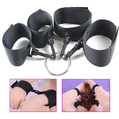 Sex Handcuffs Footcuff for Sex Hand Ankle Cuff Restraints Bondage Bracelet BDSM Erotic Adult Cosplay Sex Toys for Couples Women