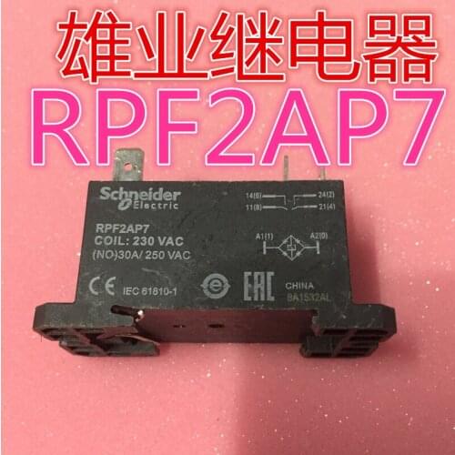 RPF2AP7 RPF2AP7 RPF2AP7-230VAC 30A 6PIN 230V