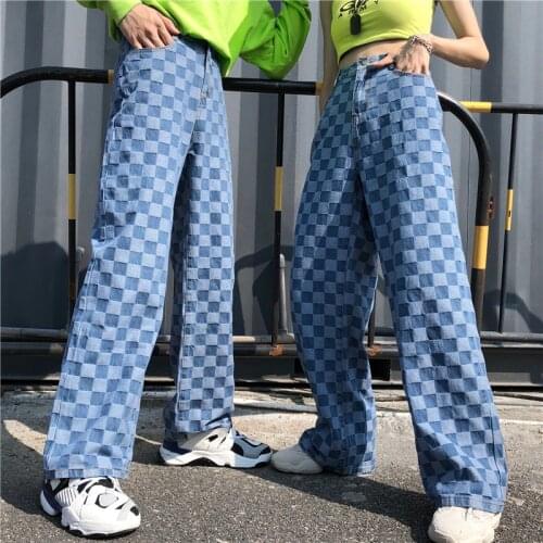 Shengpalae Women's Plaid Trousers