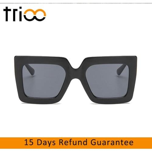 Trioo Women's Square Sunglasses